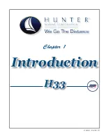 Preview for 9 page of Hunter H33 Operator'S Manual