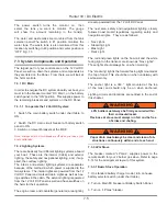 Preview for 101 page of Hunter H33 Operator'S Manual