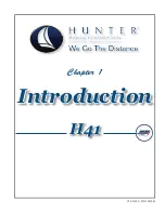 Preview for 9 page of Hunter H41 Operator'S Manual