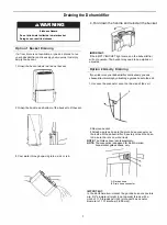 Preview for 8 page of Hunter HDH-50K800 Use & Care Manual