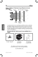 Предварительный просмотр 14 страницы Hunter HEPAtech 30057 User Manual