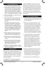 Preview for 2 page of Hunter HEPAtech 30180 Owner'S Manual