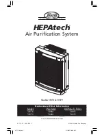 Hunter HEPATECH 30378 Owner'S Manual preview