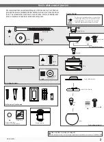 Предварительный просмотр 3 страницы Hunter Hepburn 50276 Installation Manual