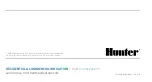 Preview for 12 page of Hunter Hydrawise HC-1200M Quick Start Manual