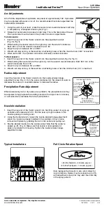 Hunter I-25 Ultra Quick Start Manual preview