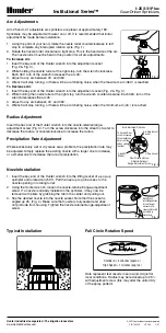 Preview for 1 page of Hunter I-31 Plus Instructions