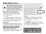 Preview for 38 page of Hunter ICC-800M Owner'S Manual And Installation Instructions