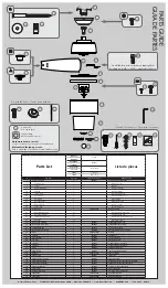 Предварительный просмотр 2 страницы Hunter Jesse Owner'S Manual And Installation Manual