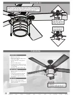 Preview for 12 page of Hunter Key Biscayne 59135 Installation Manual