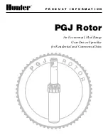 Hunter Nelson 5500 Rotor Product Information preview