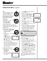 Preview for 22 page of Hunter PC-300 Product Information