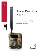 Предварительный просмотр 1 страницы Hunter Premium PRO 4G Instruction Manual