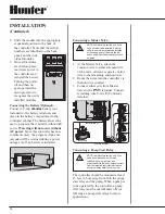 Preview for 16 page of Hunter Pro-C Product Information