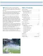 Preview for 2 page of Hunter Residental Sprinkler System Design Handbook