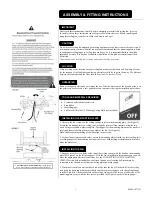 Preview for 2 page of Hunter Revolutions 21691 Owner'S Manual