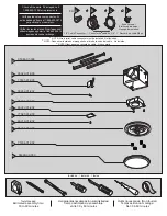 Preview for 2 page of Hunter Saturn 90058 Parts Manual