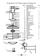 Предварительный просмотр 12 страницы Hunter Solaris 21685 Owner'S Manual