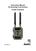 Предварительный просмотр 1 страницы Hunter Supreme Instruction Manual