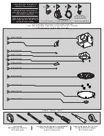 Предварительный просмотр 2 страницы Hunter Ventura 81004 Parts Manual