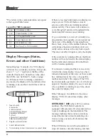 Preview for 43 page of Hunter VSX Operating Manual