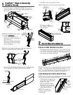 Предварительный просмотр 2 страницы HunterDouglas Cadence Installation And Care Instructions