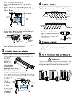 Предварительный просмотр 3 страницы HunterDouglas Cadence Installation And Care Instructions