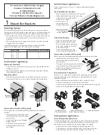 Предварительный просмотр 2 страницы HunterDouglas Country Woods Installation And Care Instructions