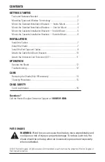 Preview for 2 page of HunterDouglas Designer Screen Patio Shade Installation Operation Care