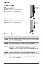 Preview for 14 page of HunterDouglas Designer Screen Patio Shade Installation Operation Care