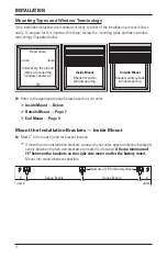 Preview for 6 page of HunterDouglas Duette PowerView Installation Operation Care