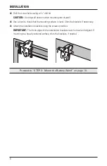 Preview for 8 page of HunterDouglas Duette PowerView Installation Operation Care