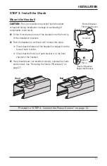 Preview for 13 page of HunterDouglas Duette PowerView Installation Operation Care