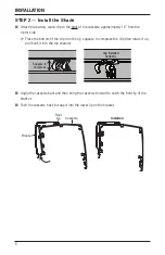 Preview for 8 page of HunterDouglas Duolite Shades Installation Operation Care