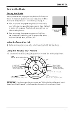 Preview for 13 page of HunterDouglas Duolite Shades Installation Operation Care