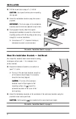 Preview for 10 page of HunterDouglas EasyRise Installation Operation Care