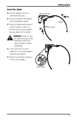 Preview for 11 page of HunterDouglas EasyRise Installation Operation Care