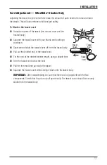 Preview for 13 page of HunterDouglas EasyRise Installation Operation Care