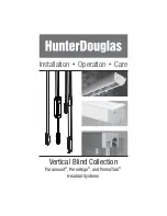 HunterDouglas Paramount Headrail Systems Installation Operation Care preview