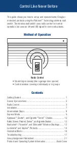 Preview for 2 page of HunterDouglas Platinum Technology Manual