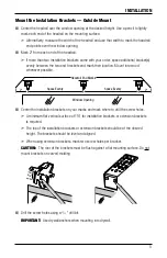 Preview for 7 page of HunterDouglas Pleated Standard LiteRise Installation Operation Care