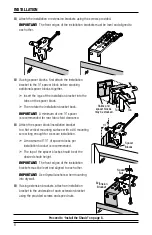 Preview for 8 page of HunterDouglas Pleated Standard LiteRise Installation Operation Care