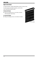 Preview for 12 page of HunterDouglas Pleated Standard LiteRise Installation Operation Care