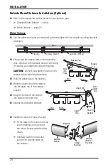 Preview for 28 page of HunterDouglas Skyline PowerView Installation Operation Care