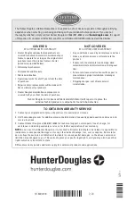 Preview for 32 page of HunterDouglas Sonnette PowerView Automation Installation Operation Care