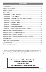 Preview for 2 page of HunterDouglas Vertiglide Applause Honeycomb Installation And Care Instructions