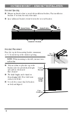 Preview for 8 page of HunterDouglas Vertiglide Applause Honeycomb Installation And Care Instructions