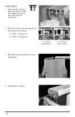 Preview for 14 page of HunterDouglas Vertiglide Applause Honeycomb Installation And Care Instructions