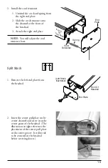 Preview for 15 page of HunterDouglas Vertiglide Applause Honeycomb Installation And Care Instructions