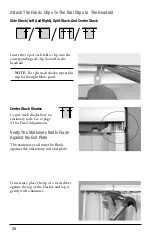 Preview for 30 page of HunterDouglas Vertiglide Applause Honeycomb Installation And Care Instructions